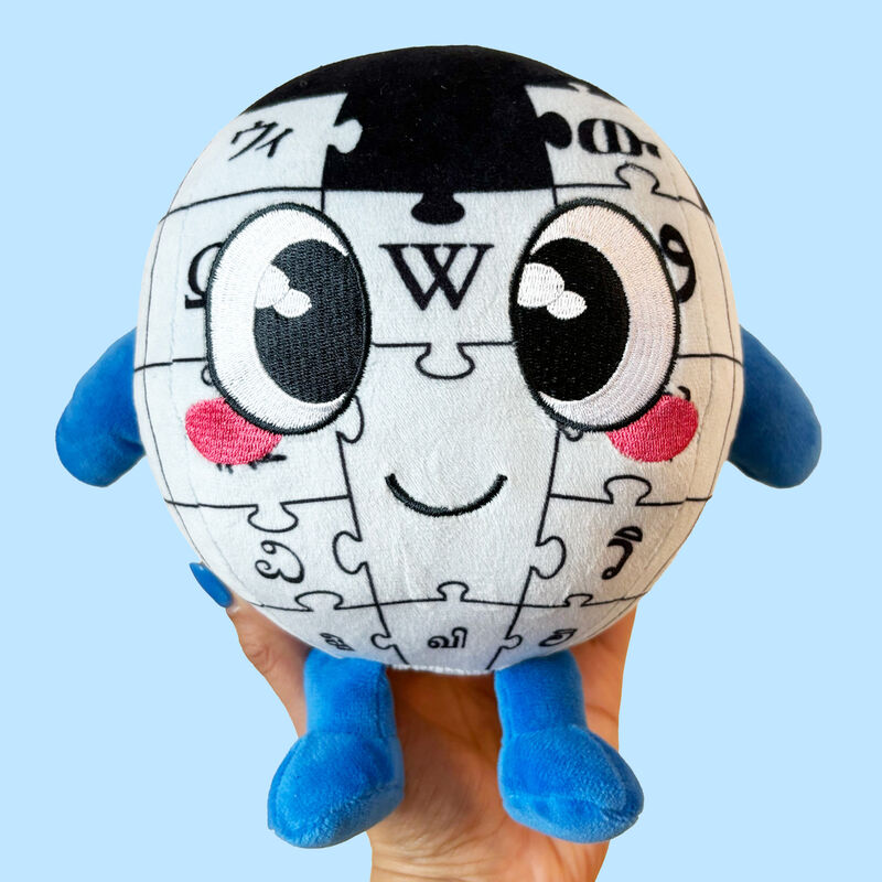Pluszak masktoka Wikipedii „Baby Globe”